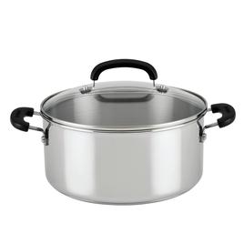 Farberware(R) Brilliance Stainless Steel 5qt. Dutch Oven with Lid