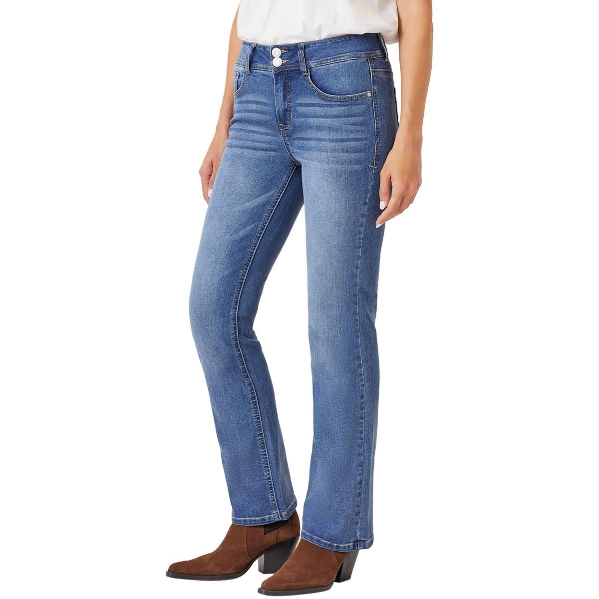 Womens Angels Forever Young Curvy Bootcut Jeans