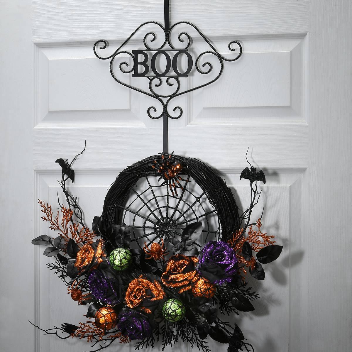 National Tree 17in. Halloween BOO Wreath Hanger