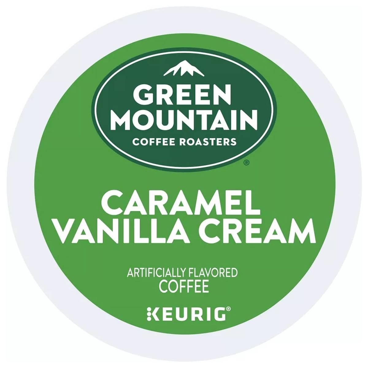 Keurig(R) Green Mountain Caramel Vanilla Cream K-Cup(R) - 60Ct