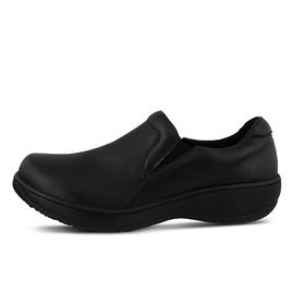 Womens Spring Step Professional Woolin Clogs - Black