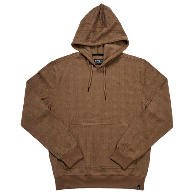 Young Mens Modern Culture Manitoba Cable Knit Hoodie