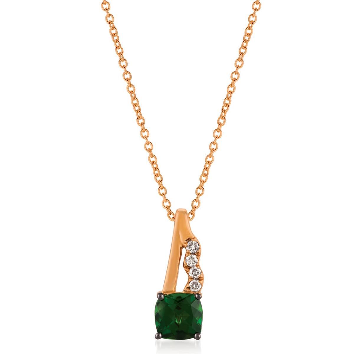 Le  Vian(R) Pistachio Diopside(R) Vanilla Diamonds(R) Pendant