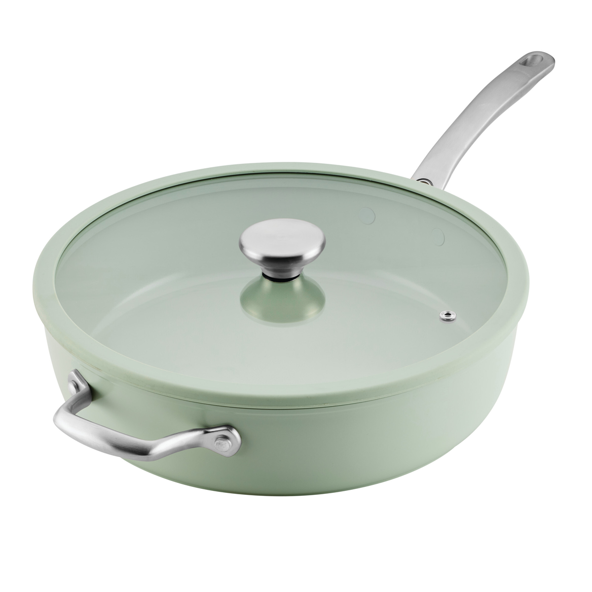 Circulon Halo with LaserDefense Ceramic Nonstick 5qt. Saute Pan
