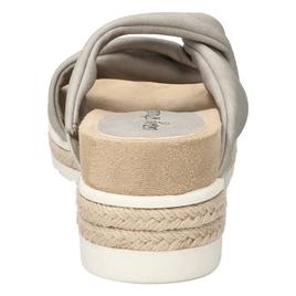 Womens Easy Street Ja Knotted Wedge Slide Sandals