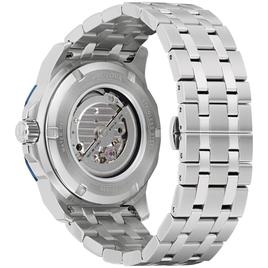 Mens Bulova Marine Star Blue Dial Bracelet Watch - 98A302