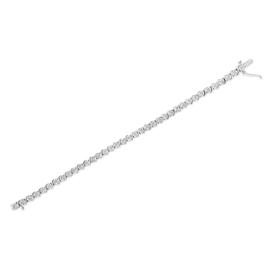 Haus of Brilliance Sterling Silver 1/4ctw. Tennis Bracelet