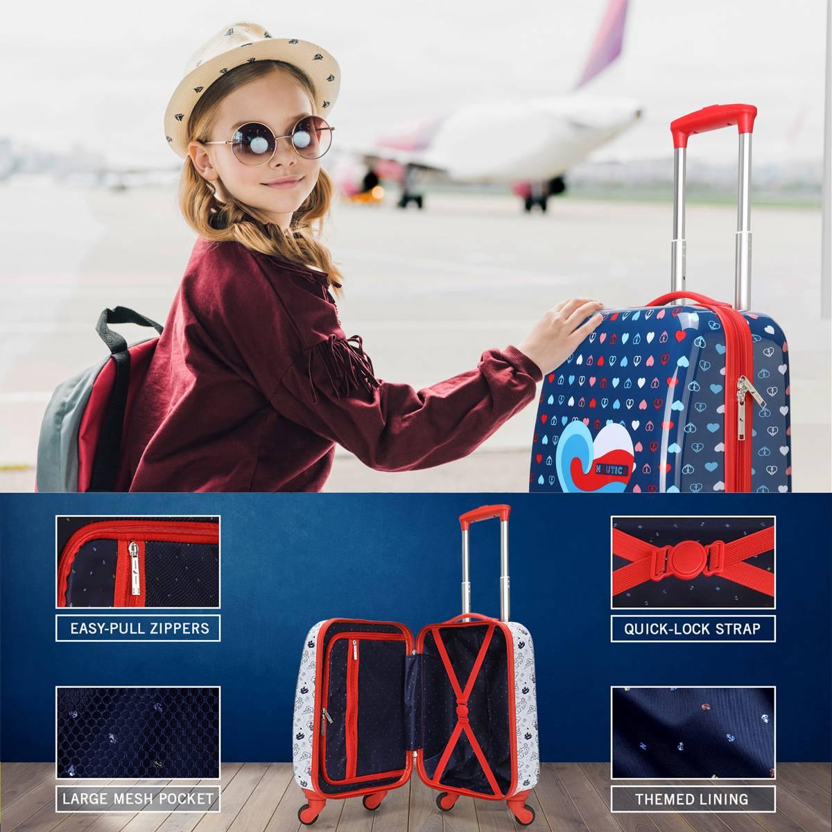 Nautica Adventure 5pc. Kids Pirate Ahoy Luggage Set