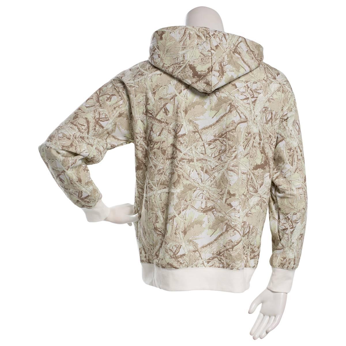 Juniors No Comment Forest Camo Applique Star Pullover Hoodie