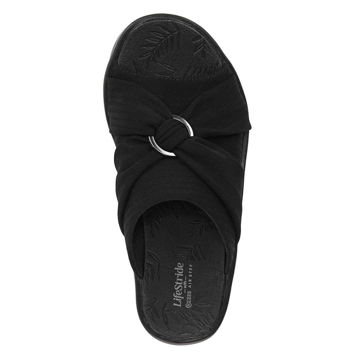 Womens LifeStride Serenade Slide Wedge Sandals