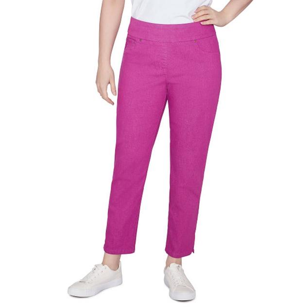 Petite Ruby Rd. Key Items Pull On Waistband Ankle Pants