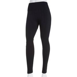 Womens One 5 One Braided Rib Textured Lined Leggings