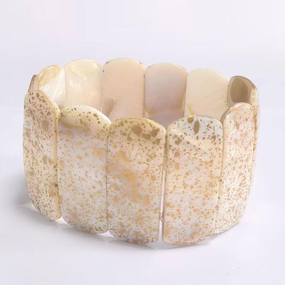 Ashley Cooper(tm) Shell Bracelet w/ Gold-Tone Accents