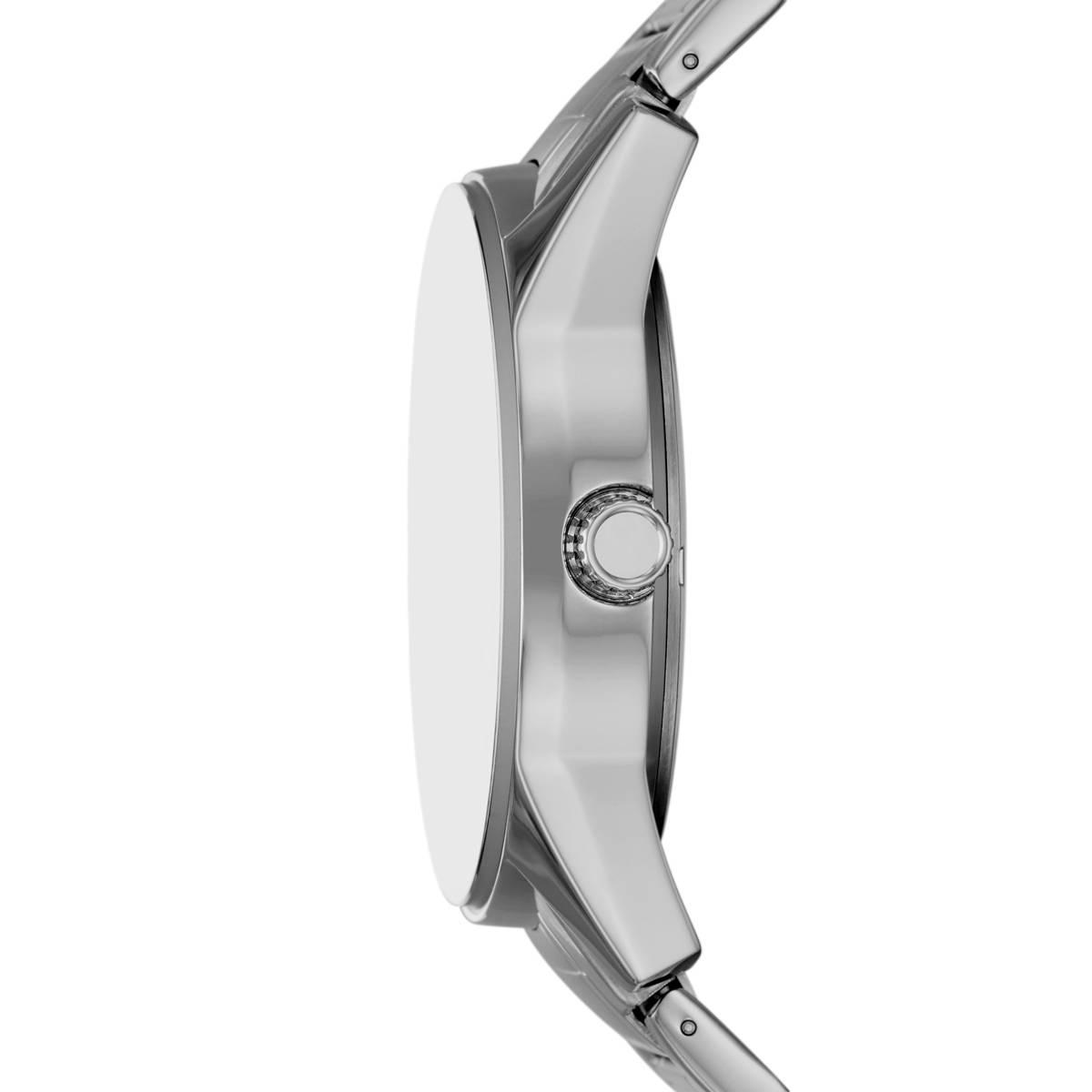 Mens RELIC by Fossil Silver-Tone Blue Sunray Dial Watch - ZR77344
