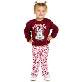 Toddler Girl Disney Minnie Long Sleeve Leggings Set