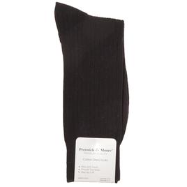 Mens Preswick & Moore Rib Crew Socks