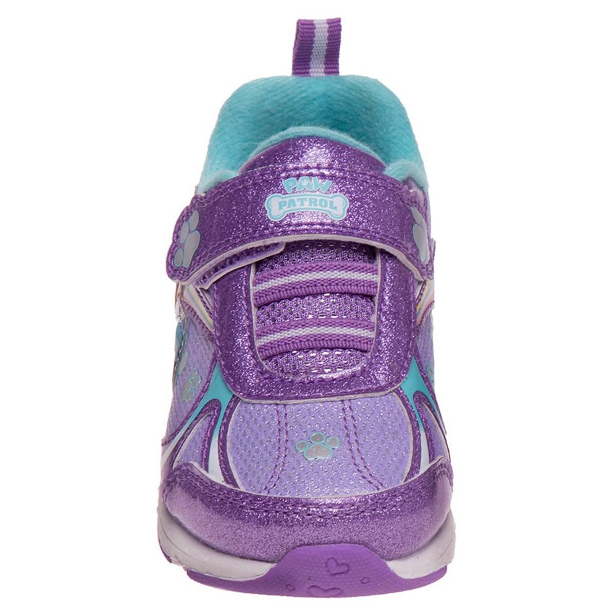 Little Girls Nickelodeon Paw Patrol Red Lights Sneakers