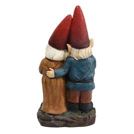 Hi-Line Gift Robert & Sofia Standing Gnome Couple Garden Statue