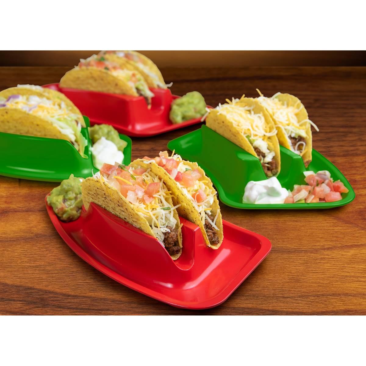 Nostalgia™ Taco Tuesday Lazy Susan Taco Bar