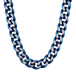 Mens Gentlemen's Classics(tm) Two-Tone Stainless Steel Necklace