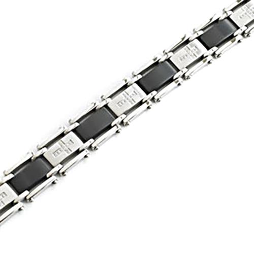 Mens Gentlemen's Classics(tm) Stainless Steel Two-Tone Bracelet