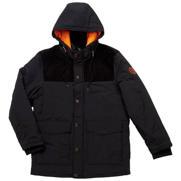Mens Mountain and Isles Puffer with Corduroy Yolk