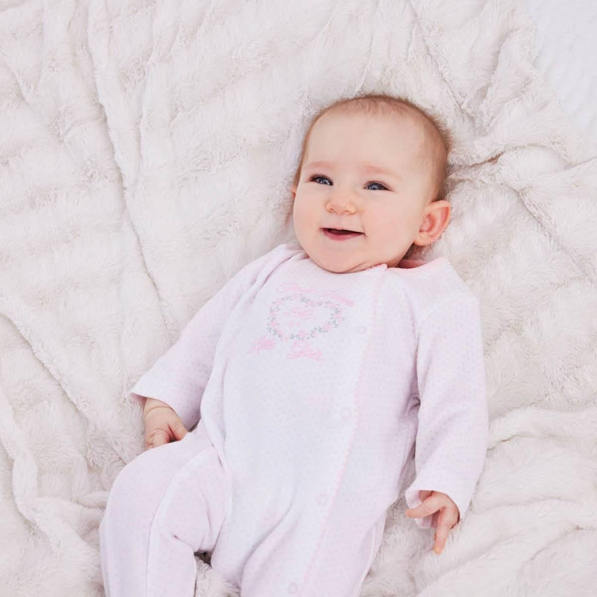 Baby Girl (Preemie-9M) Little Me® Thank Heaven Footie Sleeper