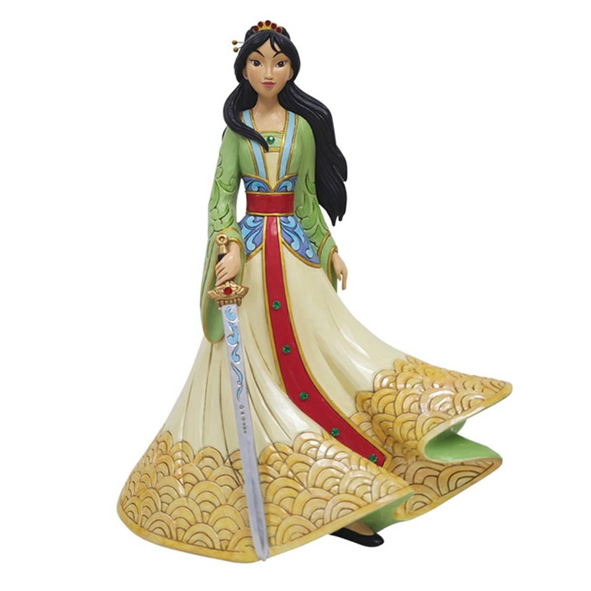Jim Shore Disney Traditions Mulan Deluxe Princess Figurine