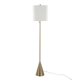 LumiSource Cone 64in. Contemporary Metal Floor Lamp