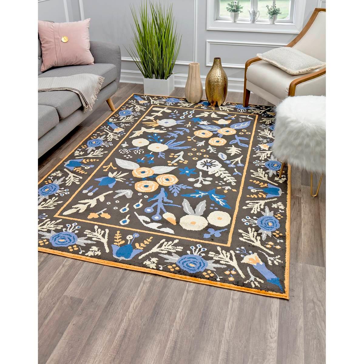 Rugs America™ Valentina Gardenia Floral Transitional Area Rug