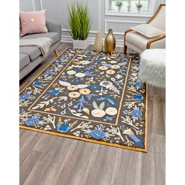 Rugs America™ Valentina Gardenia Floral Transitional Area Rug