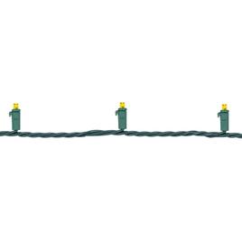 Northlight Seasonal 100ct. LED Green Wire Yellow Christmas Lights