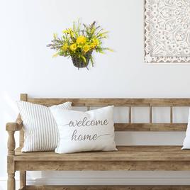 Northlight Seasonal Lemon & Daisy Spring Basket Wall Décor