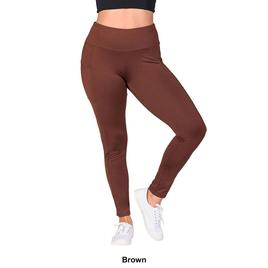 Womens 24/7 Comfort Apparel Side Pocket Yoga Pant Leggings