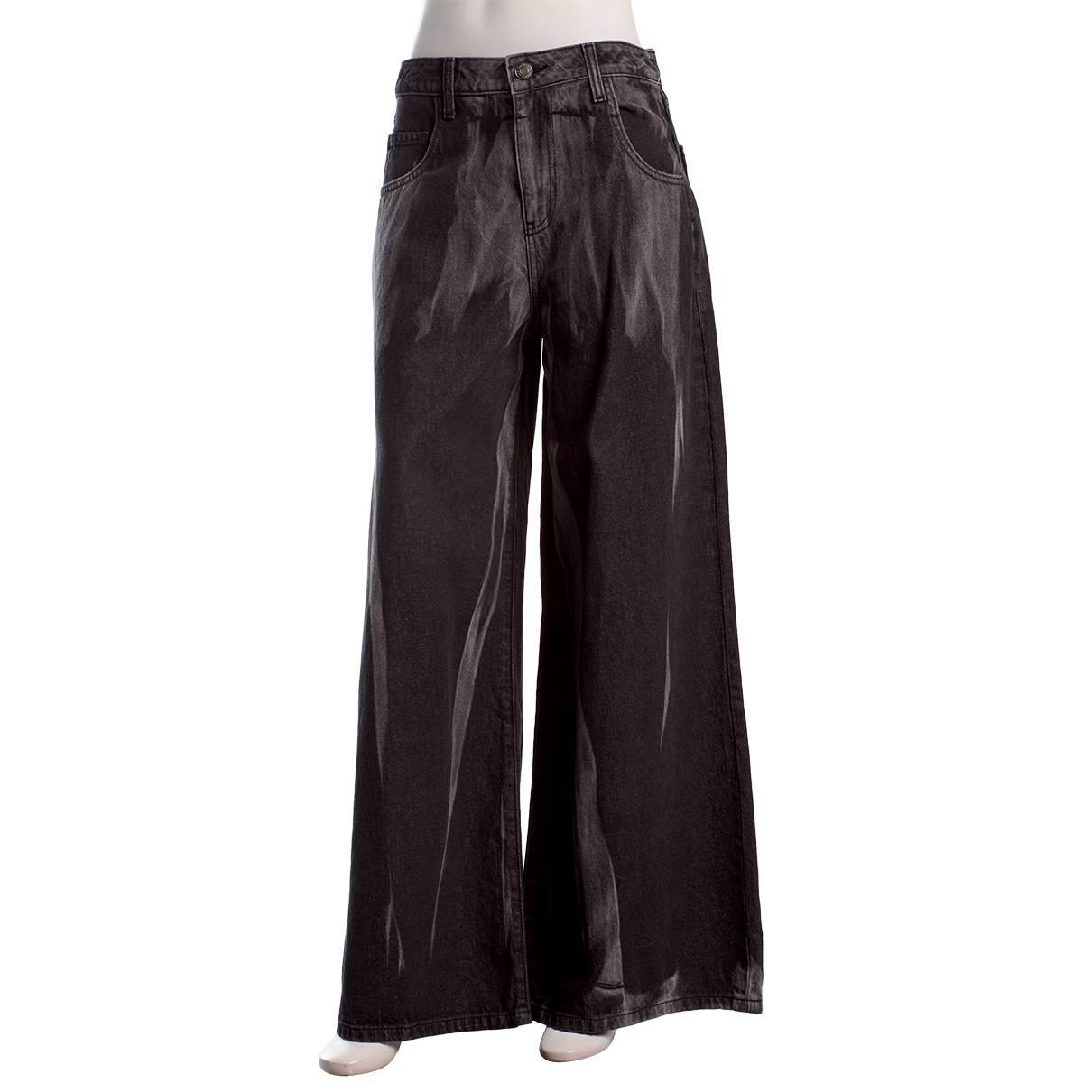 Juniors California Vintage Billie Baggy Fit Wide Leg Jeans