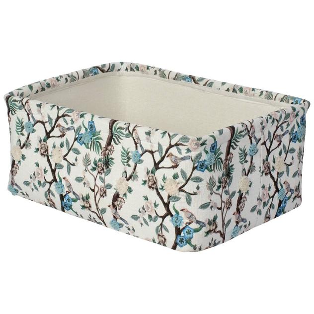 Rectangle Bird Branches Tote - Medium