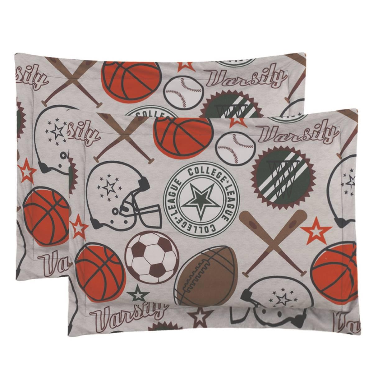 Alex &amp; Bella League Sports Microfiber Comforter Bedding Set