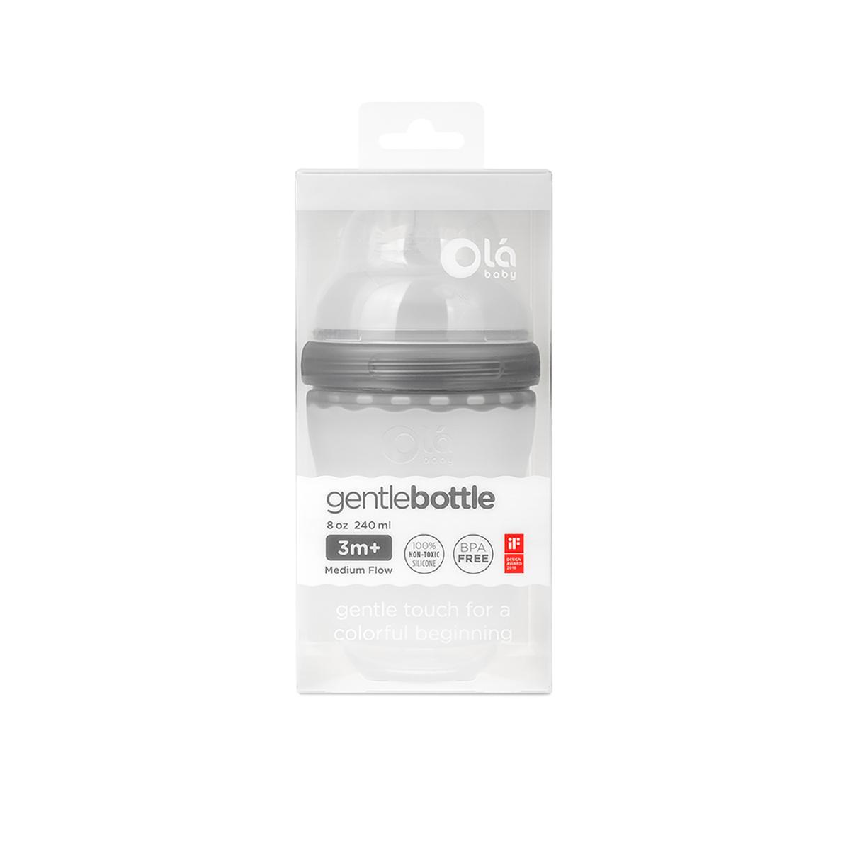 Olábaby 8oz. Bottle with Medium Flow Nipple