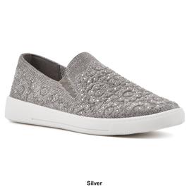 Womens White Mountain Unit Slip-On Fashion Sneakers