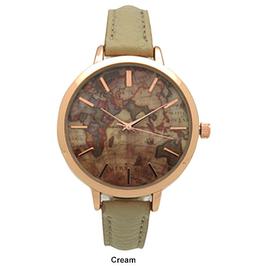 Womens Olivia Pratt Eastern World Map Watch - 17470