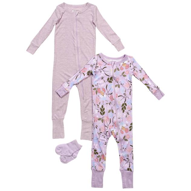 Baby Girl (12-24M) Sleep On It® 2pk. Floral & Mouse Pajama Set