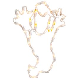 Northlight Seasonal 15in. Ghost Halloween Window Silhouette Décor