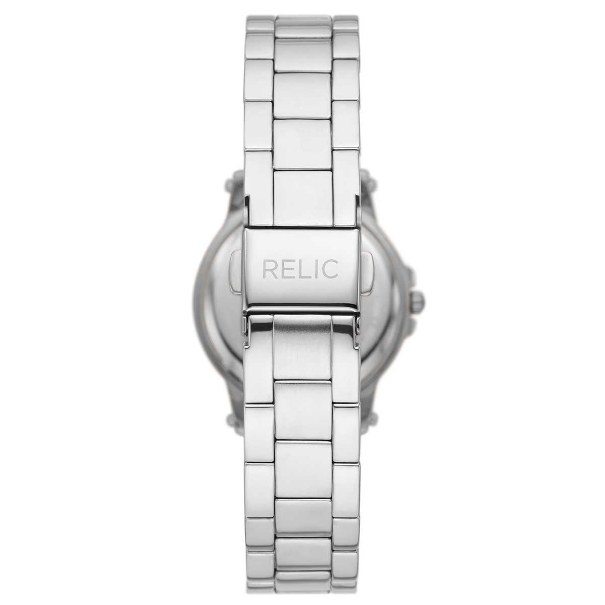 Womens RELIC by Fossil Silver-Tone Bracelet Watch - ZR34646