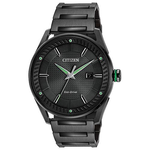 Mens Citizen(R) Sport Casual Black Dial Bracelet Watch - BM6985-55E