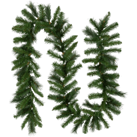 Northlight 9ft. Mixed Green Beaver Pine Christmas Garland