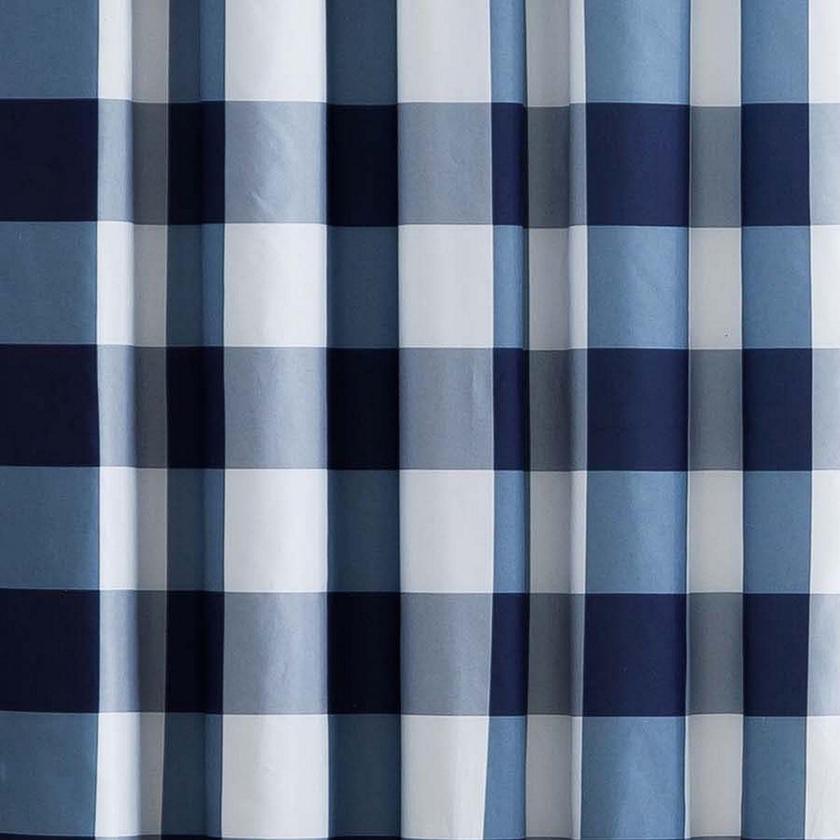 Truly Soft Everyday Buffalo Plaid Rod Pocket Curtain Set