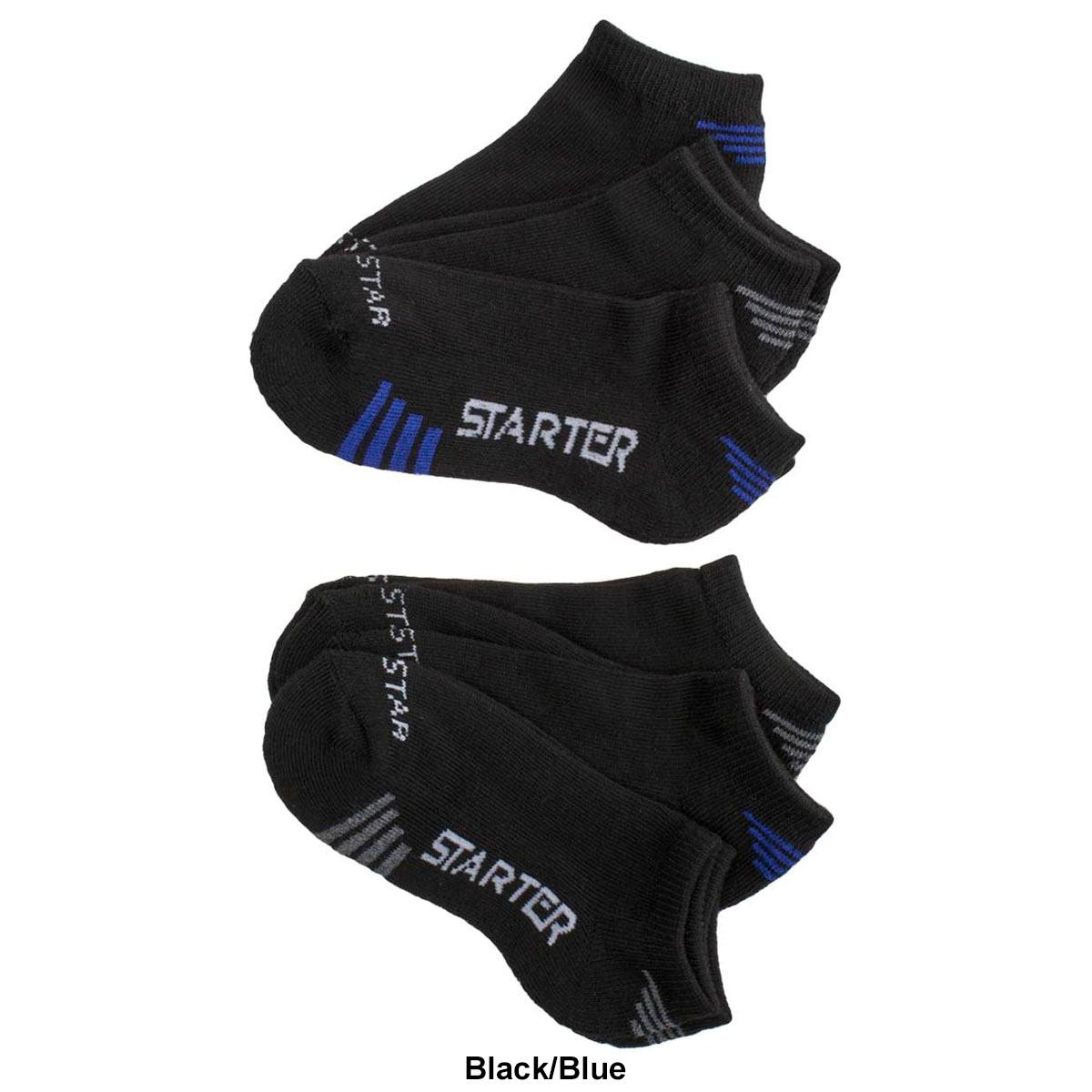 Boys (8-20) Starter®  6pk. No Show Half Cushion Socks