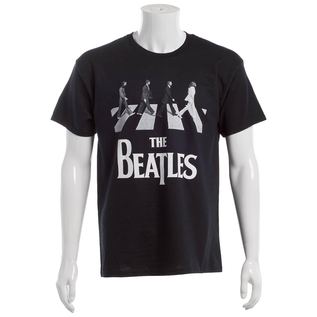 Young Mens Beatles Abbey Road Short Sleeve Graphic Tee