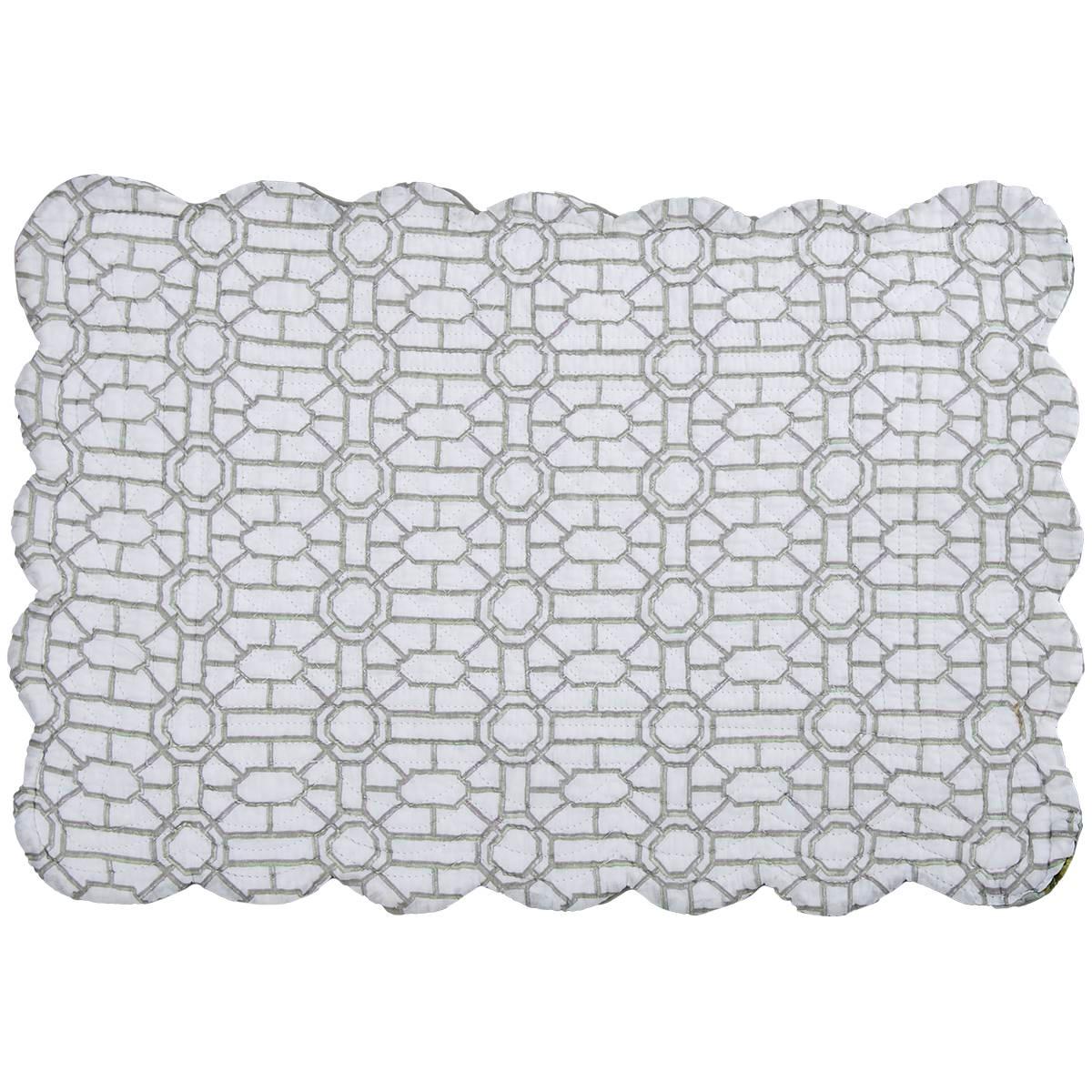 Magnolia Garden Quilted Placemat