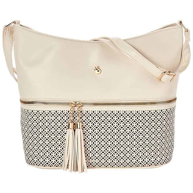 Gloria Vanderbilt Laser Cut Hobo